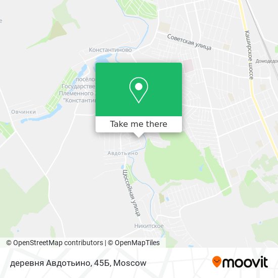 деревня Авдотьино, 45Б map