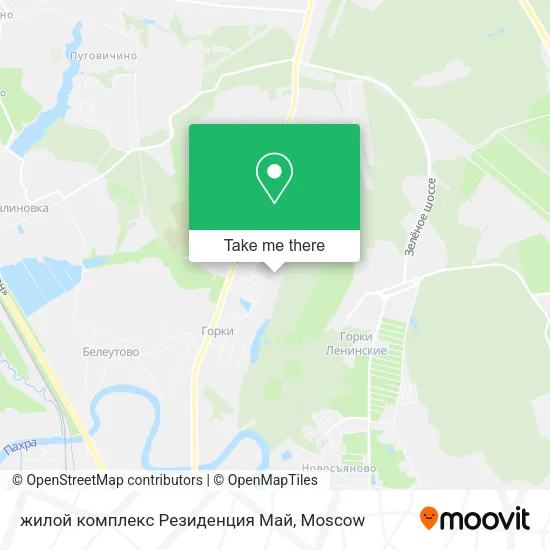 жилой комплекс Резиденция Май map
