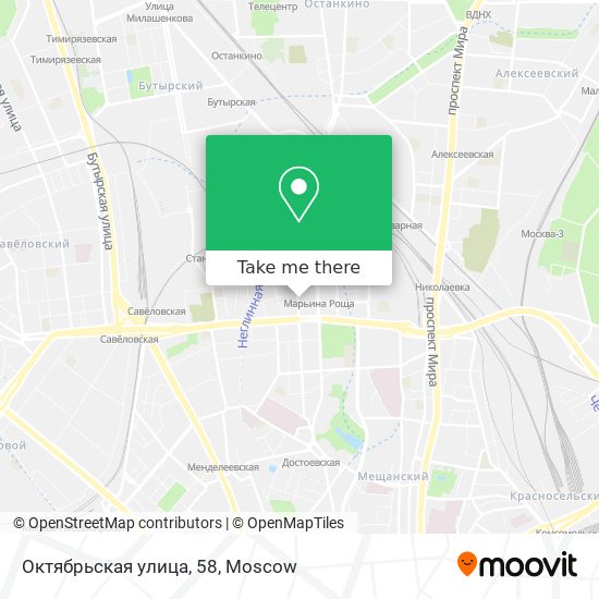 Октябрьская улица, 58 map