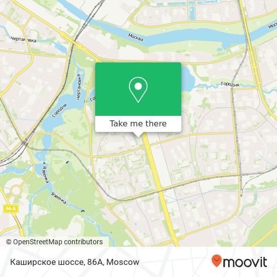 Каширское шоссе, 86А map