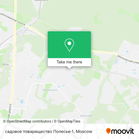 садовое товарищество Полесье-1 map
