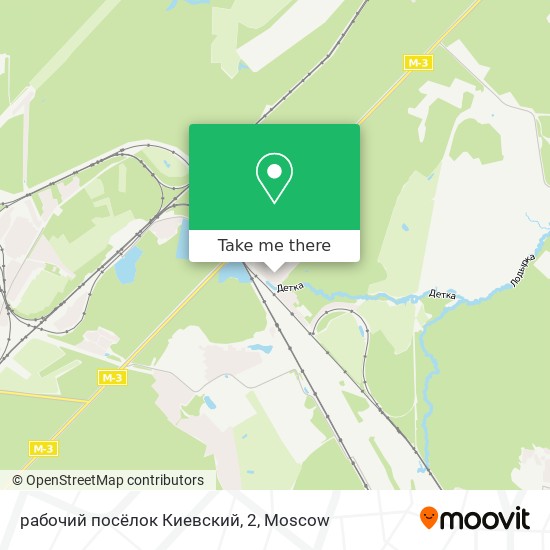 рабочий посёлок Киевский, 2 map