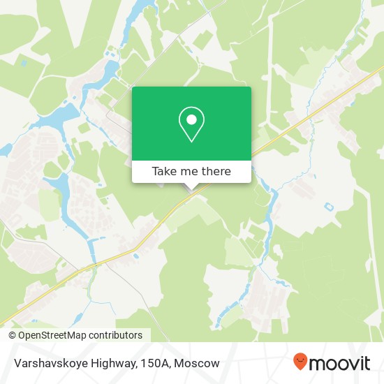 Varshavskoye Highway, 150А map