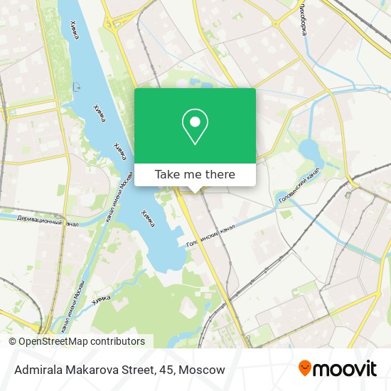 Admirala Makarova Street, 45 map