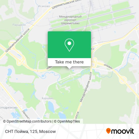 СНТ Пойма, 125 map