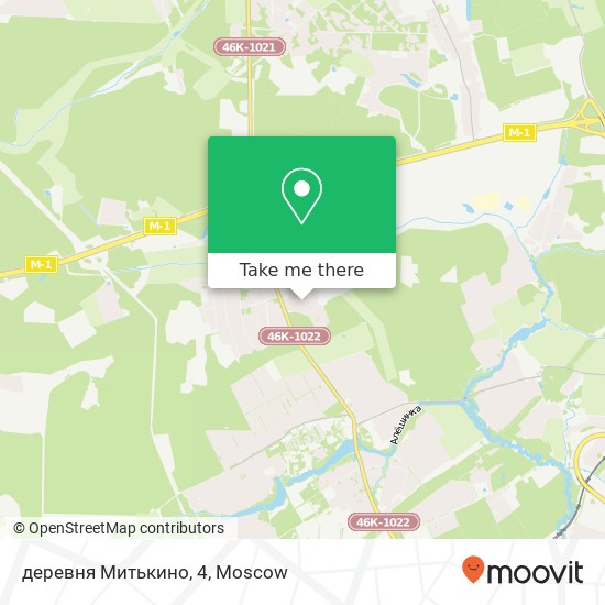 деревня Митькино, 4 map