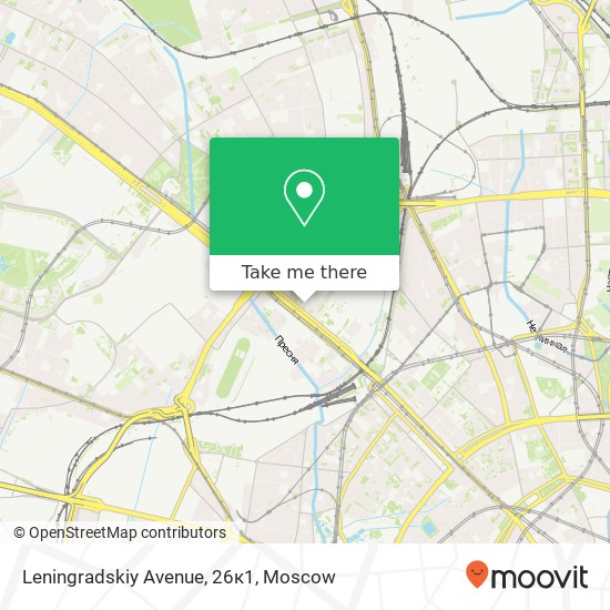 Leningradskiy Avenue, 26к1 map