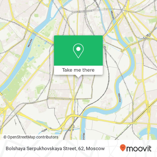 Bolshaya Serpukhovskaya Street, 62 map