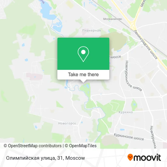 Олимпийская улица, 31 map