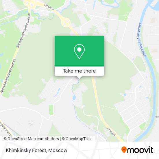 Khimkinsky Forest map