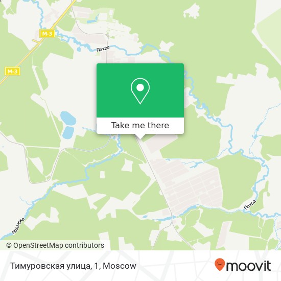 Тимуровская улица, 1 map