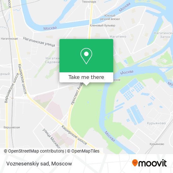 Voznesenskiy sad map