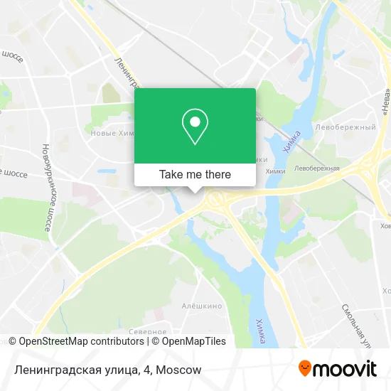 Ленинградская улица, 4 map