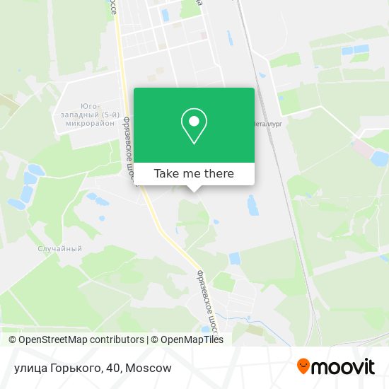 улица Горького, 40 map