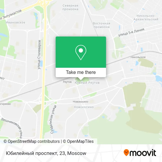 Юбилейный проспект, 23 map