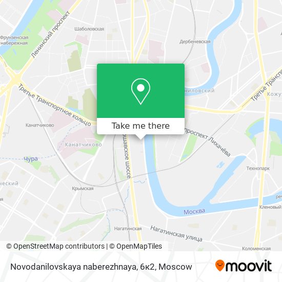 Novodanilovskaya naberezhnaya, 6к2 map