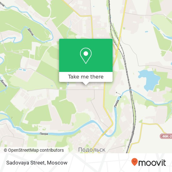 Sadovaya Street map
