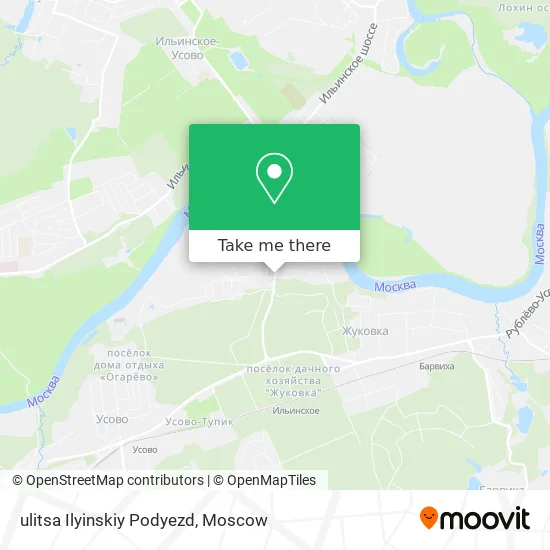 ulitsa Ilyinskiy Podyezd map