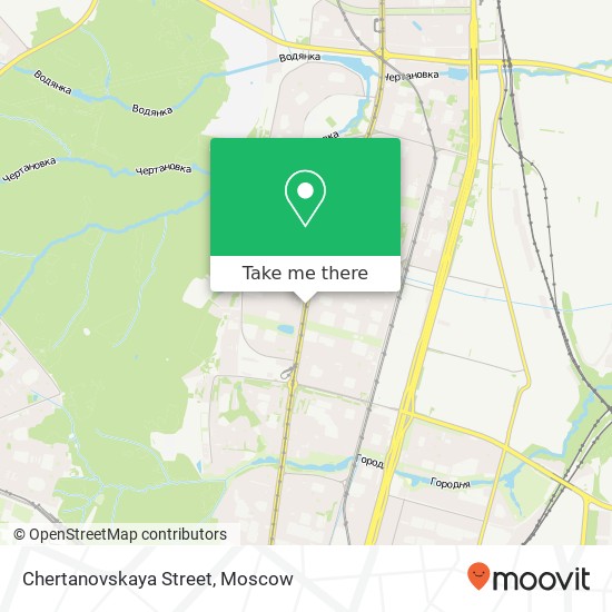 Chertanovskaya Street map