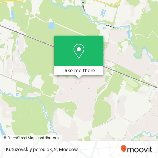 Kutuzovskiy pereulok, 2 map