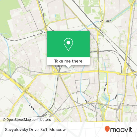 Savyolovsky Drive, 8с1 map