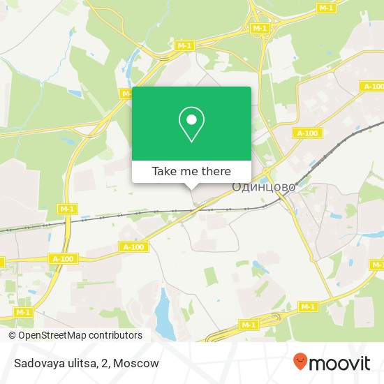 Sadovaya ulitsa, 2 map