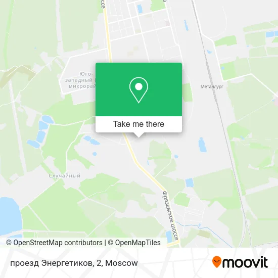 проезд Энергетиков, 2 map
