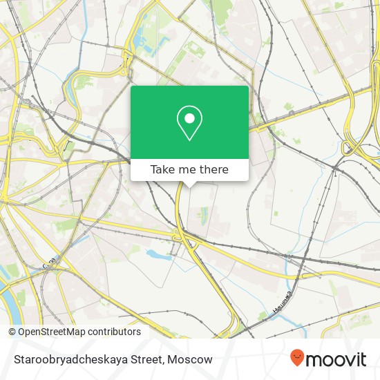 Staroobryadcheskaya Street map