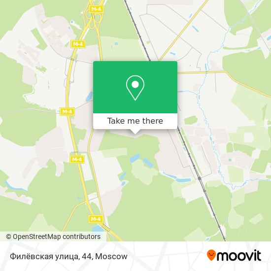 Филёвская улица, 44 map