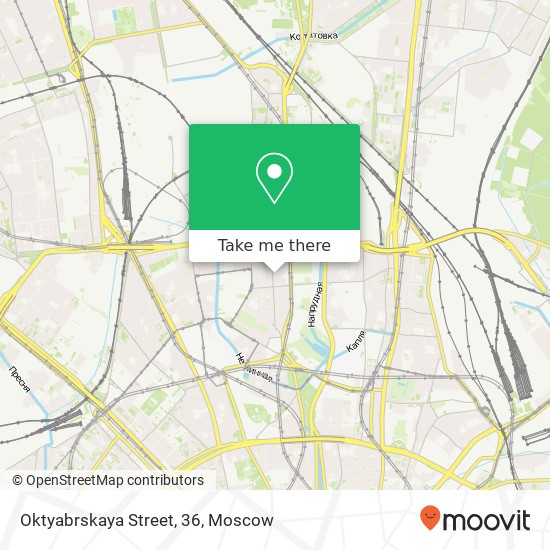 Oktyabrskaya Street, 36 map