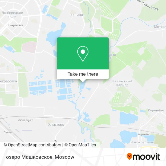 озеро Машковское map