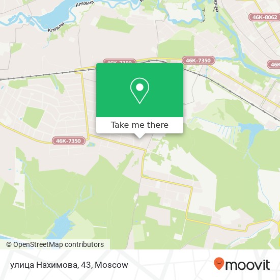 улица Нахимова, 43 map