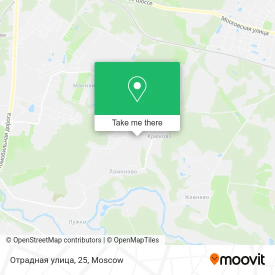 Отрадная улица, 25 map
