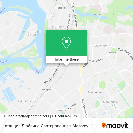 станция Люблино-Сортировочная map