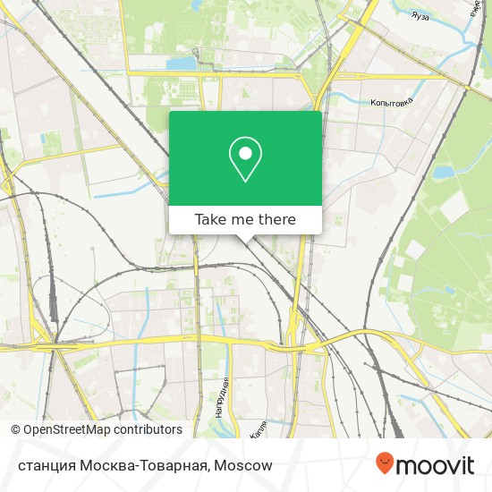 станция Москва-Товарная map