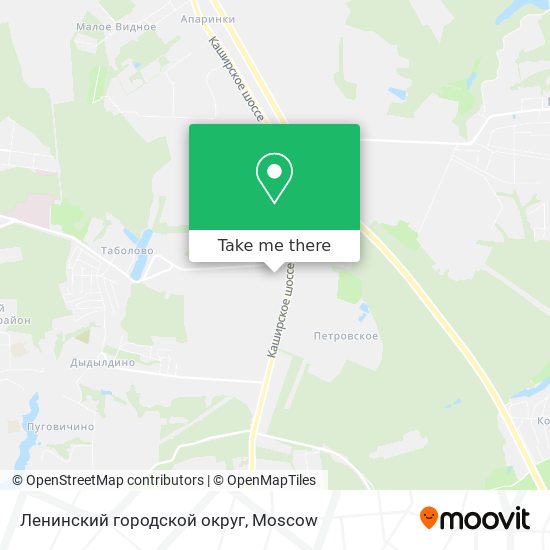 Ленинский городской округ map