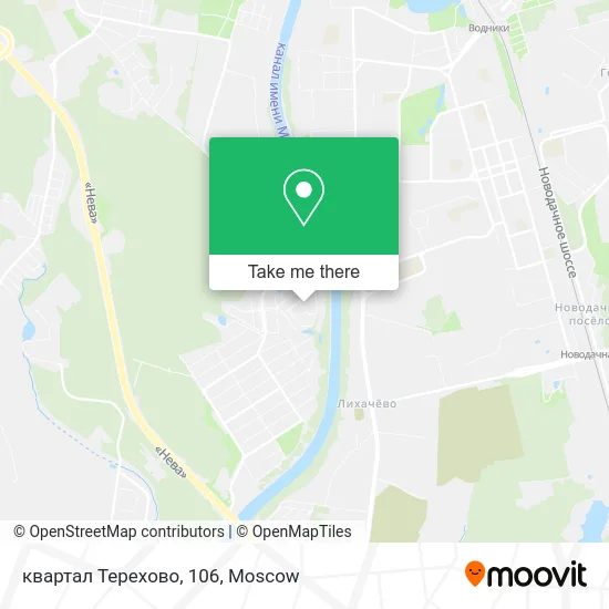 квартал Терехово, 106 map