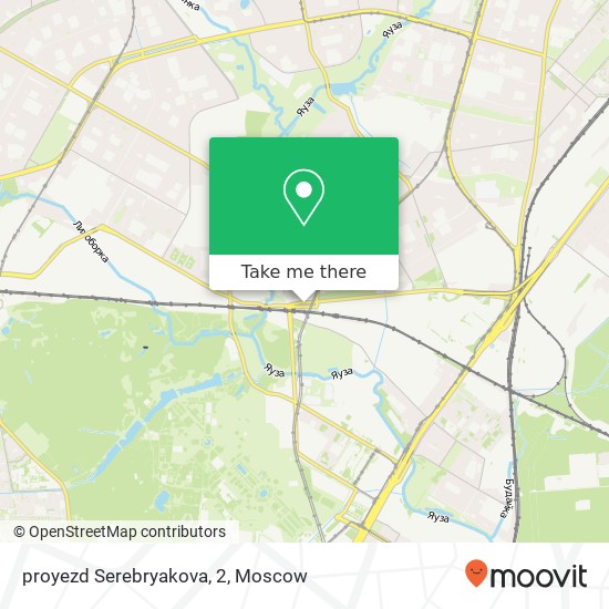 proyezd Serebryakova, 2 map