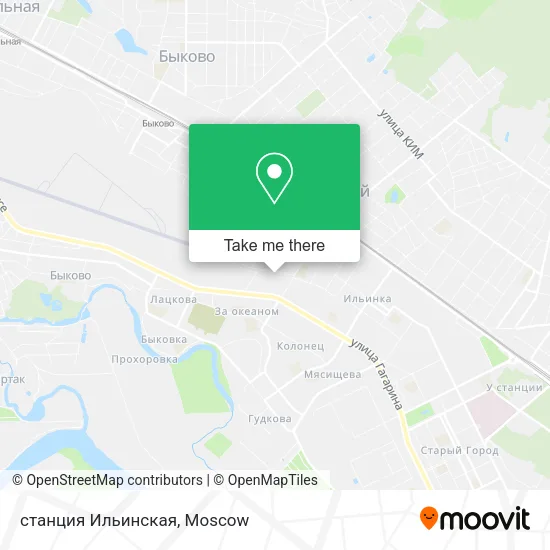 станция Ильинская map