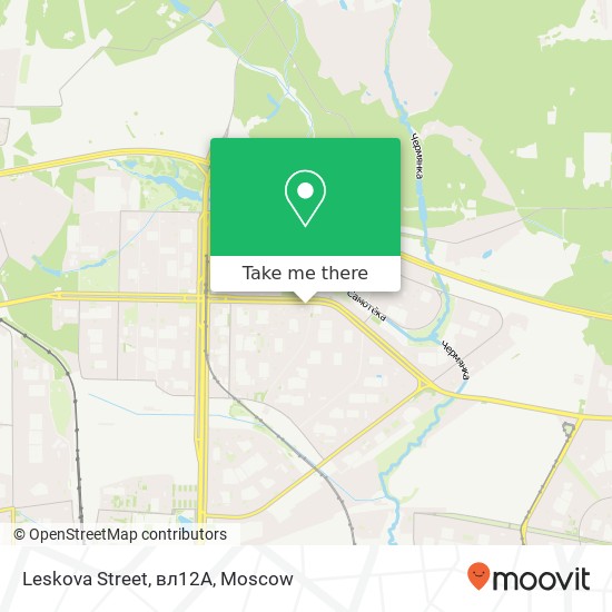 Leskova Street, вл12А map