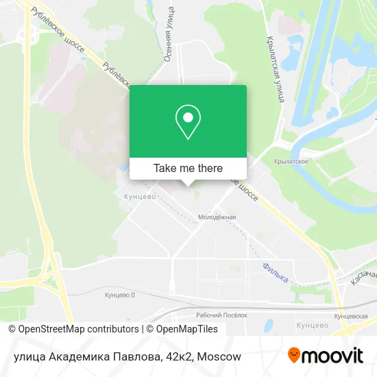улица Академика Павлова, 42к2 map