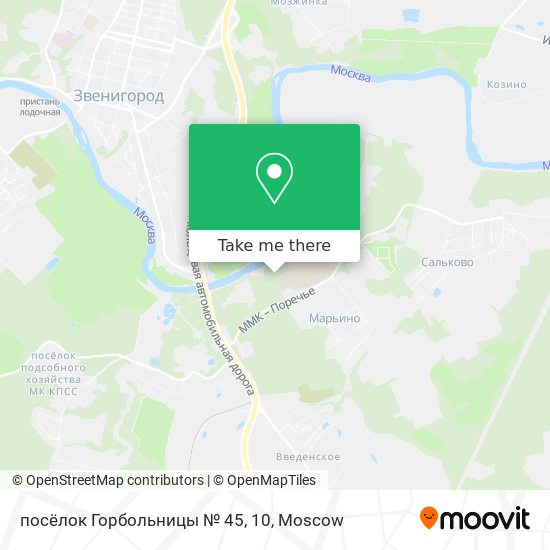 посёлок Горбольницы № 45, 10 map