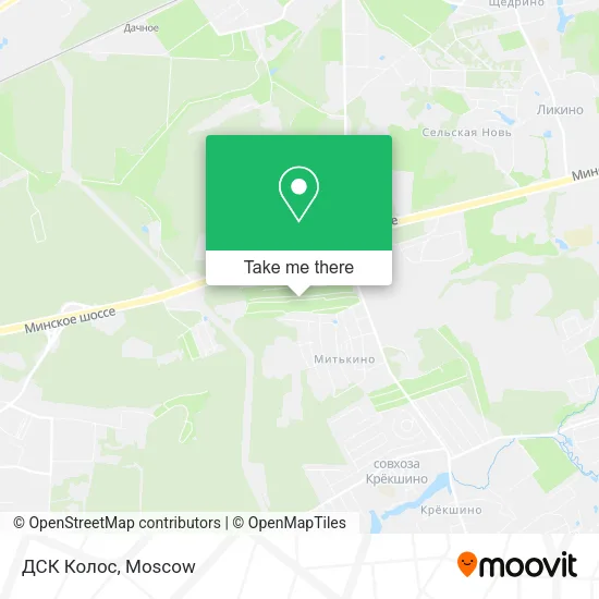 ДСК Колос map
