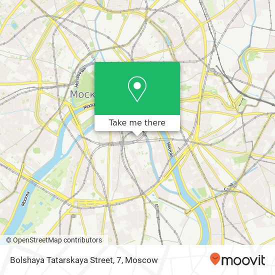 Bolshaya Tatarskaya Street, 7 map