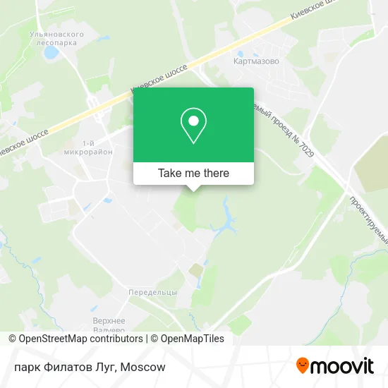 парк Филатов Луг map