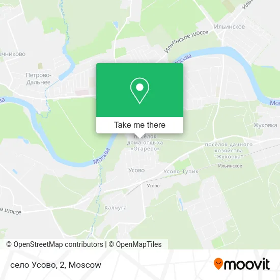 село Усово, 2 map