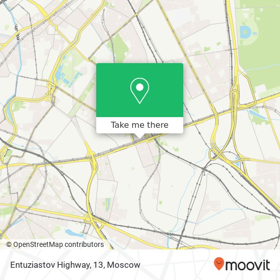 Entuziastov Highway, 13 map