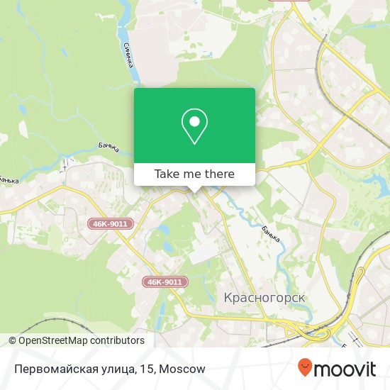 Первомайская улица, 15 map