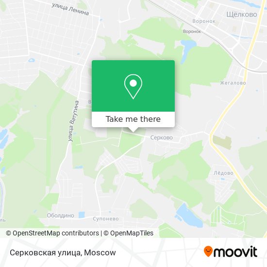 Серковская улица map