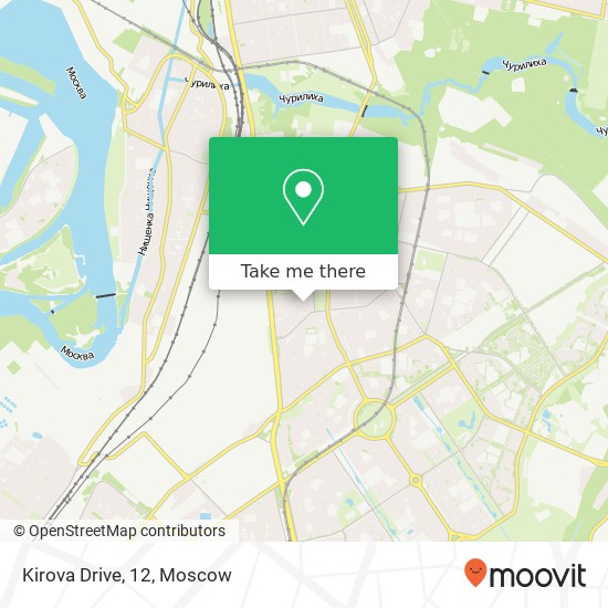 Kirova Drive, 12 map